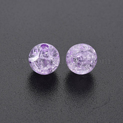 Прозрачных бусин акриловые треск&nbsp;MACR-S373-66-N06