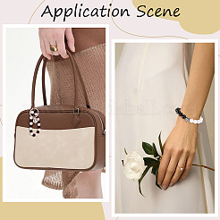 Непрозрачные акриловые бусины&nbsp;MACR-SP0001-85E