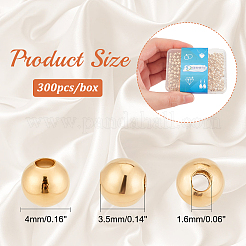 300 шт. Латунные дистанционные бусины&nbsp;KK-DC0002-27