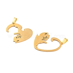 Раздельные подвески из нержавеющей стали 304 с вакуумным покрытием PVD&nbsp;STAS-B048-01G