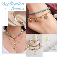 300 шт. Открытые соединительные кольца из нержавеющей стали 304&nbsp;STAS-UN0061-02G-01