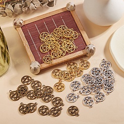 150 шт. 3 цвета сплава в тибетском стиле подвески викка&nbsp;TIBEP-SZ0001-05