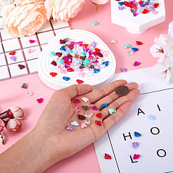 150шт 15 цвета прозрачные акриловые подвески&nbsp;MACR-TA0001-56