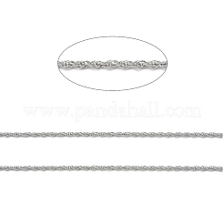 Chaînes de corde en acier inoxydable 304 résistant au ternissement&nbsp;CHS-G027-08A-P