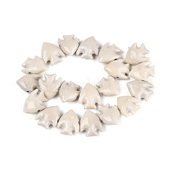 Abalorios de porcelana hechas a mano&nbsp;PORC-Q008-14E