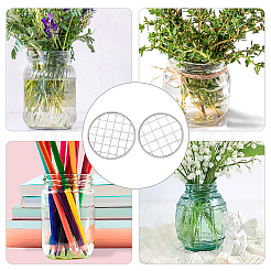 16 шт. 2-х стильная вставная крышка-лягушка из жести с квадратными сетками&nbsp;FIND-GF0004-87