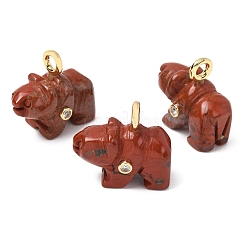 Anhänger aus Natur- und Kunststeinmischung&nbsp;G-H357-02G