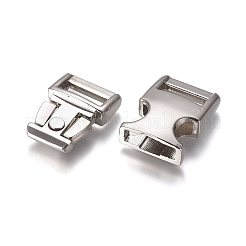 Регулируемые быстроразъемные пряжки из сплава&nbsp;LS-PALLOY-WH0067-65P