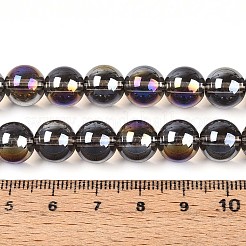 Гальванизируйте прозрачное стекло бисер нитей&nbsp;LS-GLAA-T032-T10mm-AB02