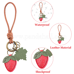 1 шт. подвеска из искусственной кожи&nbsp;HJEW-SP0001-24A