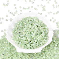Cuentas de vidrio de imitación de jade de colores fgb&nbsp;SEED-Q040-07A-C04