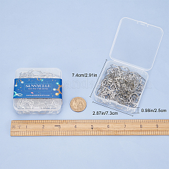 Kit fai da te per realizzare orecchini pendenti geometrici in ottone&nbsp;DIY-SC0012-79