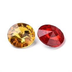 Strass di vetro pointed back&nbsp;RGLA-R003-18mm-M