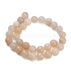 Натуральный розовый авантюрин бисер нитей&nbsp;G-C280-B05-12mm