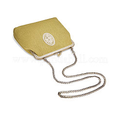 Borsa da sera da donna in cotone e lino&nbsp;JBG007B-01