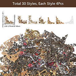 5 пакетик 5-х цветных декоративных наклеек в виде цветов для животных&nbsp;DIY-SP0005-51A