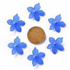 Матовые акриловые колпачки из бисера&nbsp;X-MACR-S371-05A-751