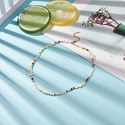 Collana da donna con perle naturali&nbsp;NJEW-JN04159