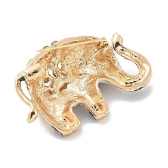 Булавки с эмалью слона&nbsp;JEWB-R051-03G-01