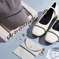 Латунные цепочки с микропаве из черного кубического циркония CHC-WH0022-002P