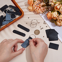 Наборы для самостоятельного изготовления кожаных брелоков&nbsp;DIY-OC0013-50A