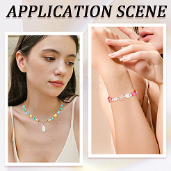 880шт 24 стиля экологически чистые прозрачные акриловые бусины&nbsp;TACR-SP0001-23