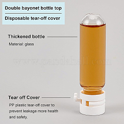 Прозрачные стеклянные бутылки&nbsp;LS-AJEW-WH0010-07B