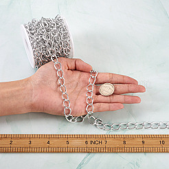 Декоративные цепи алюминиевые скрученные цепи обуздать цепи&nbsp;CHA-TA0001-07S