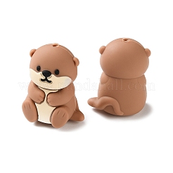 Perles en silicone 3D sur le thème des animaux&nbsp;SL-CBAD861-03