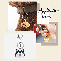 40 pièces 4 styles pendentifs en résine opaque de dessin animé&nbsp;RESI-SC0003-49