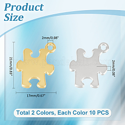 Подвески из сплава 20шт 2 цветов&nbsp;FIND-UN0003-28