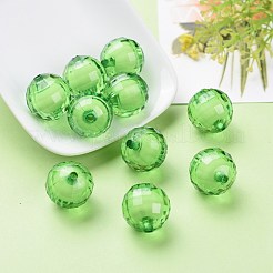 Perles en acrylique transparente&nbsp;TACR-S086-20mm-23