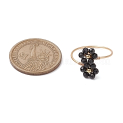 Кольца с цветком&nbsp;RJEW-JR00777