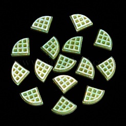 Cabochon decodificati in resina luminosa con decodificazione di cioccolato&nbsp;RESI-K036-28F-04