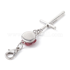 Décorations de pendentif croix crucifix en alliage&nbsp;HJEW-JM01146