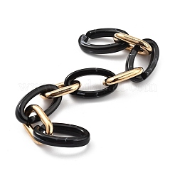 Пластиковые кабельные цепи ccb ручной работы&nbsp;AJEW-JB00710