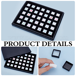 Подносы для ювелирных изделий из искусственной кожи&nbsp;CON-WH0086-161