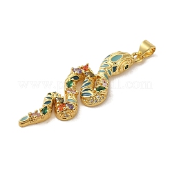 Латунные микро проложить кубического циркония подвески&nbsp;KK-R162-035G