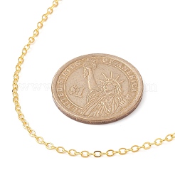 Латунные кабельные цепи ожерелья&nbsp;NJEW-JN04511-04