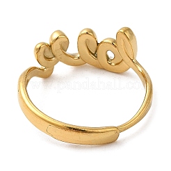 Кольца из нержавеющей стали 304&nbsp;AJEW-Z009-01C-G