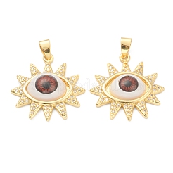 Pendentifs en laiton zircone&nbsp;ZIRC-J025-77G