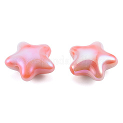 Placcatura uv perline acriliche iridescenti arcobaleno&nbsp;PACR-T016-02