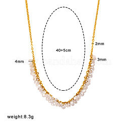 Colliers pour femmes avec pendentif en cristal&nbsp;WGAAEFF-01