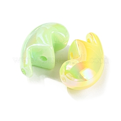 Непрозрачные переливающиеся акриловые бусины с УФ-покрытием&nbsp;MACR-P040-16A