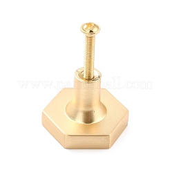 Hexagone avec poignées et boutons en laiton à motif marbré&nbsp;DIY-P054-C11