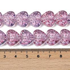 Прозрачные стеклянные бусины&nbsp;GLAA-H038-01D