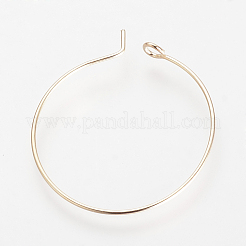 Латунные серьги обруча&nbsp;KK-S327-11KC