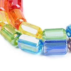 Гальванические стеклянные бусины&nbsp;EGLA-P067-01A-01