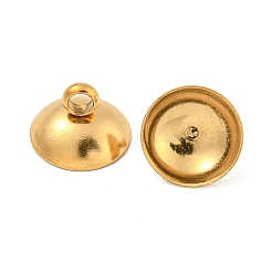 Ganci per ciondolo con tappo a perlina in acciaio inossidabile 304&nbsp;STAS-G224-24G-10
