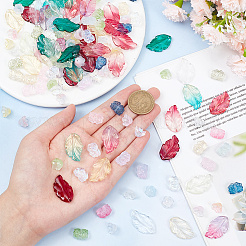 300шт 3 стильные стеклянные подвески&nbsp;GLAA-AR0001-43